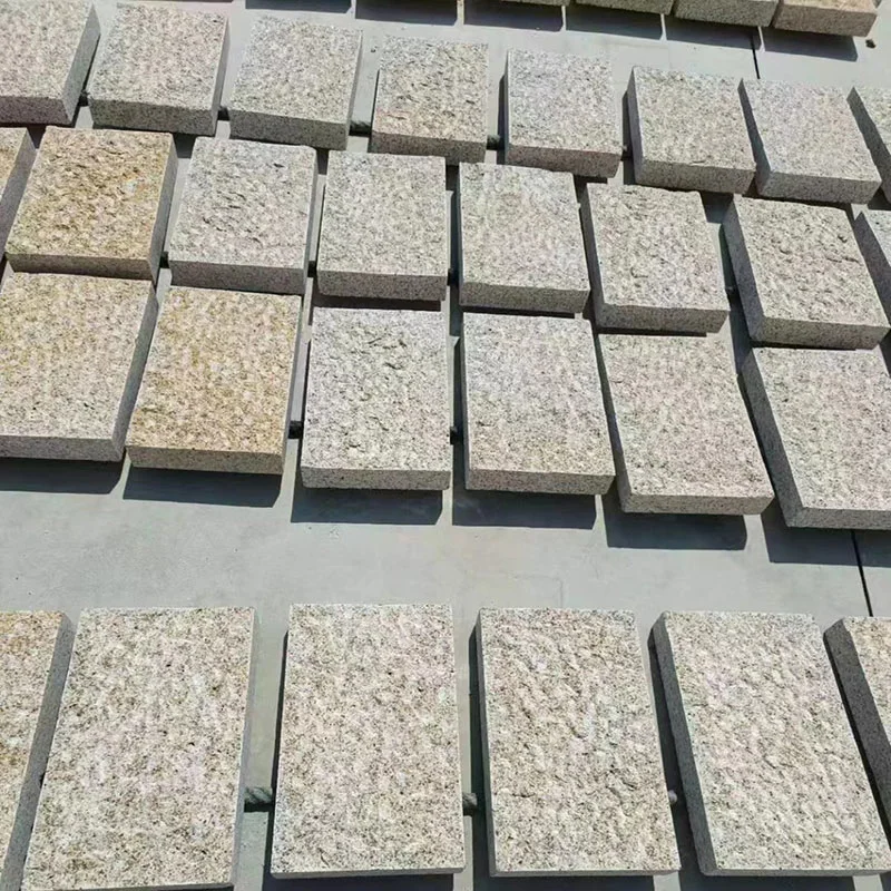 Pineapple Surface Paving Tiles Garden Driveway Granite Paver Stone Outdoor Floor Tiles